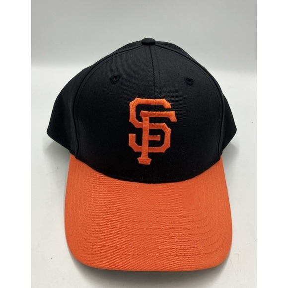 47 Brand Genuine Merchandise MLB San Francisco Giants Hat Black Orange One Size - Picture 1 of 7